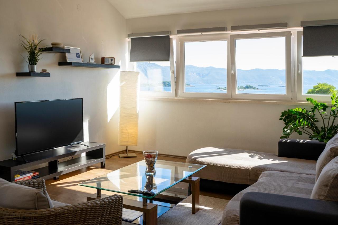Апартаменти House Fidulic - Penthouse The View Лумбарда Екстер'єр фото